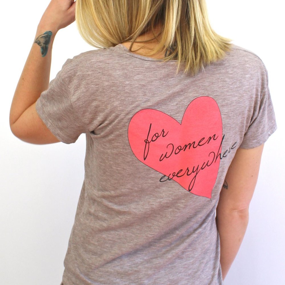 NWT Moral Minority Limited Edition Respect For Women Everywhere Graphic Tee